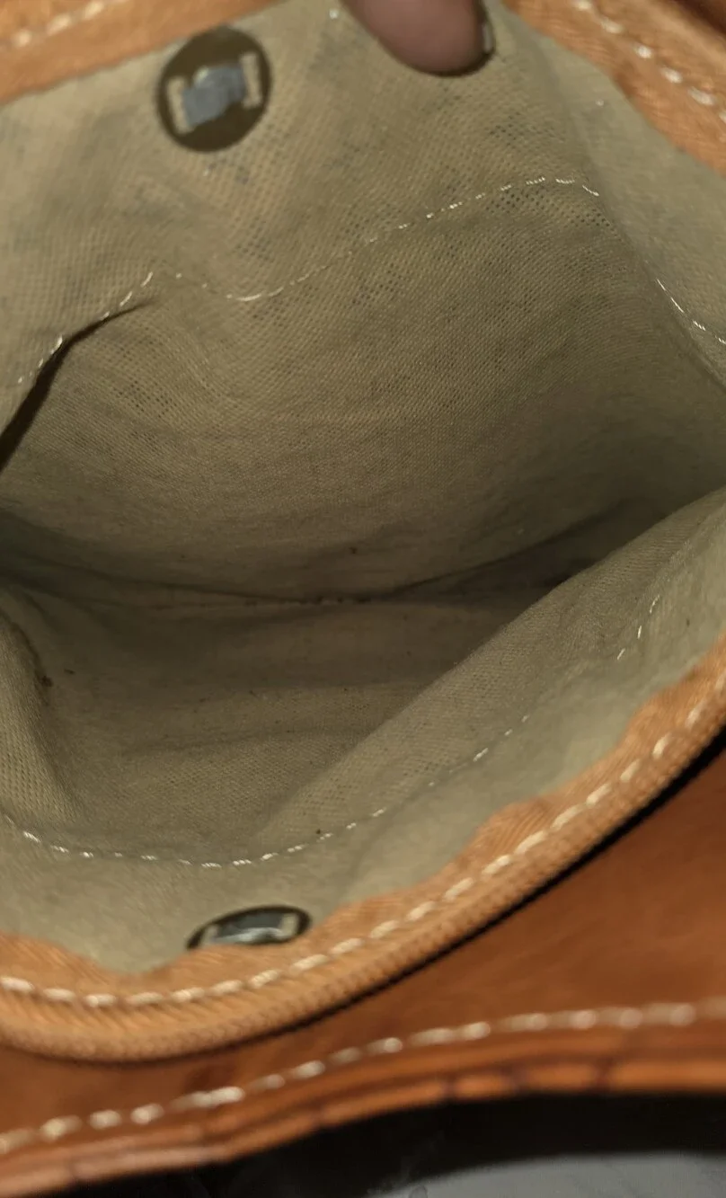 Handcrafted Genuine Leather Tooled Crossbody Hobo Bag Boho Western Artisan Purse